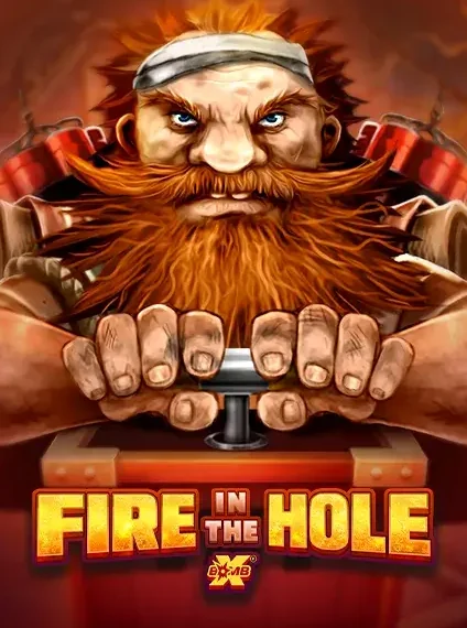 Decorative casino game artwork for Chanze: Fire In The Hole Xbomb